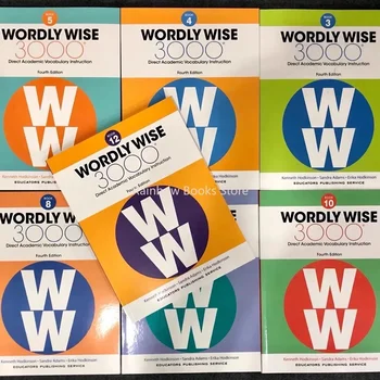 35Pcs/Set WORDLY GUDRS 3000 Grāmatu, K-12 TOEFL IELTS angļu Vārdu, vārdu krājuma Paplašināšana mācību Grāmata Tests, Bukletu, Mācību Bērniem
