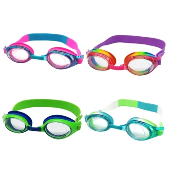 Anti-Miglas UV Aizsardzību Zēni Meitenes Droši Mīksta Silikona, Peldēšanas Brilles, Briļļu Dropship