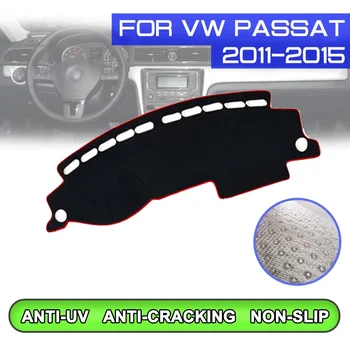 Automašīnas Paneļa Paklājiņš par Volkswagen Passat 2011 2012 2013 2014 2015 Anti-dirty neslīdoša Domuzīme Aptver Mat UV Aizsardzība Ēnā