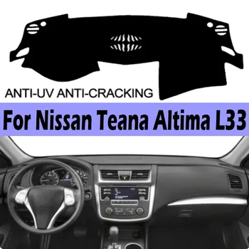 Automašīnas Paneļa Vāciņu Dash Mat Dash Pad Paklāju ANti-UV neslīdoša Priekš Nissan Teana Altima L33 2013 2014 2015 2016 2017 2018