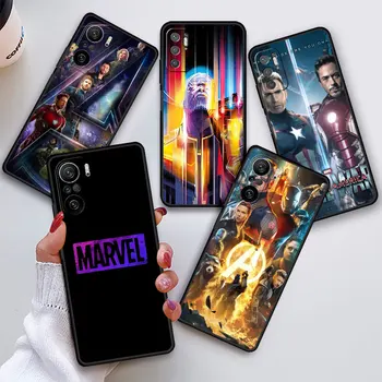 Avengers Brīnums Thano Phone Gadījumā Xiaomi Redmi, Ņemiet vērā, 9 Pro 10.C 12 5G 8. 9.A K50 Spēļu Ņemiet vērā, 10Pro 9s 11 9.c 10s K40 Vāciņu