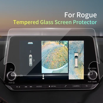 Carplay Ekrāna Aizsargs Nissan Rogue 2021 2023 Rūdīta Stikla Ar Aizsargplēvi Auto Uzlīmes Automobiļu Interjera Aksesuāri