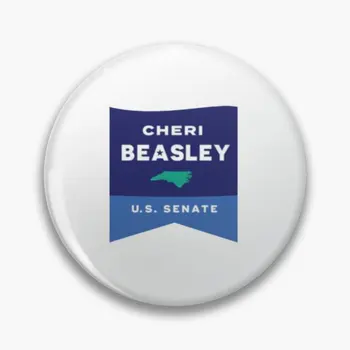 Cheri Beasley North Carolina Senāta Mīksto Pogu Pin Mīļāko Karikatūra Modes Emblēmu, Dekoru, Apģērba Apkakles Rotaslietas Broša