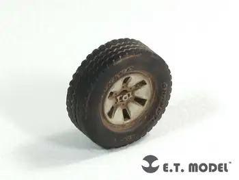 ET Modelis 1/35 ER35-031 Tehnisko Pick up Truck Svērto Riteņus MENG