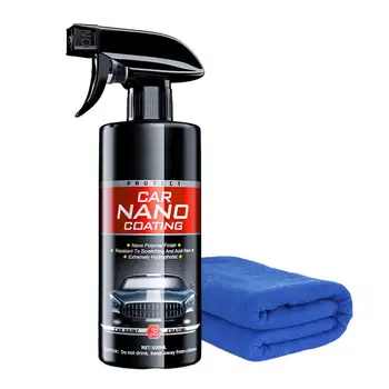 Hidrofobās Spray Keramikas Automašīnu Nano Pārklājums Aģents Kristālu Šķidro Pret Skrāpējumiem Vasks Mētelis Pulēšana, Automašīnu Aksesuāri