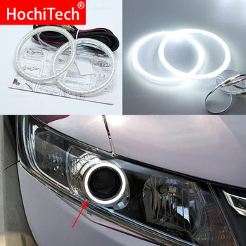 Honda Civic Sedans 2012 2013 2014 2015 ksenona lukturu Smd Led Angel Eyes komplektu Lielisku Ultra spilgts apgaismojums dienas gaitas lukturi