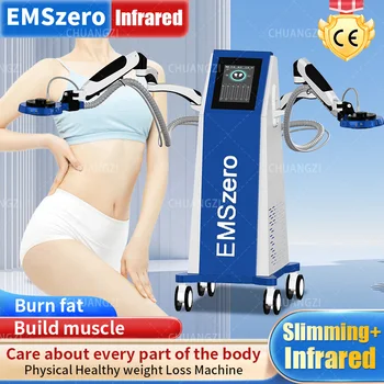 Jaunākās jaunu EMSZERO infrasarkano siltuma / augstas intensitātes tauku dedzināšana, uzlabot muskuļu ideāls veidošanā zila mašīna