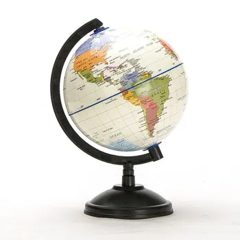 KARSTĀ 20cm Pasaulē Pasaulē Veidni Darbvirsmas vidē un Pasaulē Pasaules Kartē Office Ģeogrāfija Ideāls Izglītojošas Rotaļlietas Studentiem