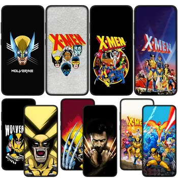 Marvel X Vīriešu Xmen Supervaronis Wolverine Vāciņu Tālruņa Xiaomi Redmi Piezīme 11 10 9 8 Pro 9S 10S 11S 9.A 9.C NFC 9T 10.A 10.C 8.A Gadījumā