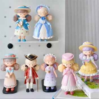 Molinta Atpakaļ Uz Rokoko Sērijas Rīcības Attēls Rotaļlietas, Lelles Blind Lodziņā Mystery Box Dzimšanas dienas Dāvana Meitenēm Bērni Cute Darbvirsmas Ornaments
