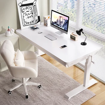 mājās stāv istabā, rakstāmgalds, lai studiju Locīšanas uzņemšanas konsoles Lasījumā Datora galds mājās luksusa mesa de escritorio mēbeles HY
