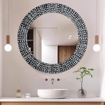 Roku Darbs Shell Vannas Istabā Spoguli Viesistabā Parauga Biroja Telpas Sienu Apdare