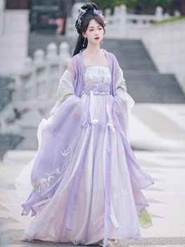 Sieviešu Han Ķīniešu Stilā Atgūšanas Cheko Svārki Ķīniešu Tradicionālos Han Apģērbu Pasaku Plūst Seno Tērpu Apģērbs