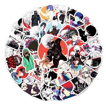 Tokijas Anime Vampīrs Uzlīmes, Iepakojums Kawaii Manga Multfilma Foršs Ģitāras Skeitborda Bagāžas Klēpjdatoru Ķivere Ūdensizturīgs Grafiti Bērniem Rotaļlietas
